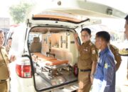 Pastikan Pelayanan Kesehatan, Pj. Bupati Tubaba Tinjau Puskesmas