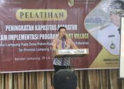 M. Firsada Sambut Antusiasme Peserta dalam Pembukaan Bimtek Program Smart Village Tubaba