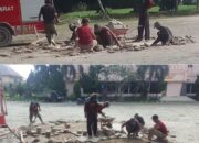 Warga Harapkan Firsada Evaluasi Proyek Rehab Halaman Kontor Bupati Tubaba Diduga Asal Jadi