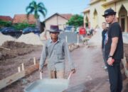 Camat Tumijajar Ajak Warga Tiyuh Murni Jaya, Pertahankan Nilai Semangat Gotong Royong