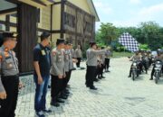 Kapolres Tulang Bawang Barat Lepas Pendistribusian Bansos Bantuan Sosial Nusantara Cooling System