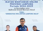 Pengukuhan IWO Lampung Segera Digelar di Hotel Grand Mercure