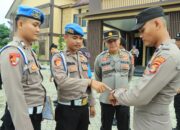 Gelar Gaktiplin, Sipropam Polres Tulang Bawang Barat Cek Sikap Tampang dan Kelengkapan Data Diri Personil
