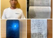Pelaku Judi Online di Tumijajar Ditangkap Sat Reskrim Polres Tulang Bawang Barat