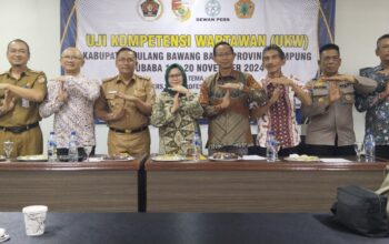 Staf Ahli Bupati Buka Acara UKW Kabupaten Tubaba