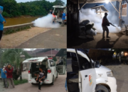 Pemkab Tubaba Gelar Fogging Massal di Tiyuh Penumangan