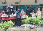 Pemerintah Tiyuh Gunung Katun Tanjungan Salurkan Bantuan Pangan Telur Kepada Warga
