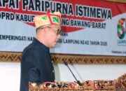DPRD Kabupaten Tubaba Gelar Rapat Paripurna Memperingati Hari Jadi Provinsi Lampung Ke-61
