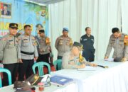 Arus Balik Pemudik: Kapolres Tubaba Tinjau Pos Yan dan Pos Pam di Wilayah Tubaba