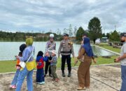 Polres Tulang Bawang Barat Pastikan Keamanan di Tempat Wisata Selama Libur Lebaran
