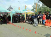 Kapolres Tulang Bawang Barat, Buka Drag Bike Championship 2025 Dalam Rangka Hut Kabupaten Tubaba yang Ke 16