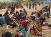 Satgas Yonif 400/Banteng Raiders Gelar Sosialisasi dan Program Makan Bersama di Distrik Dal, Nduga