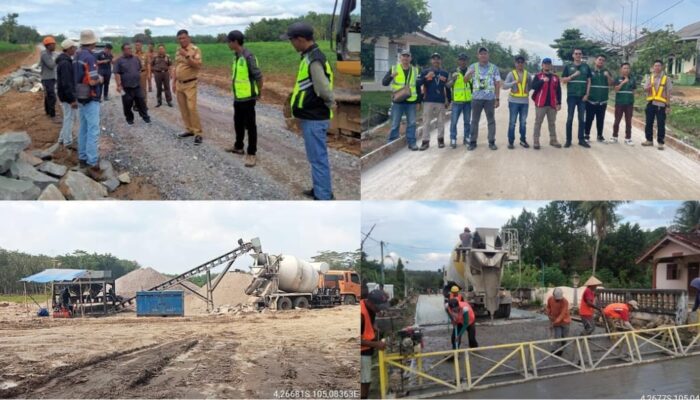 Pemkab Tubaba Genjot Pembangunan Jalan untuk Meningkatkan Konektivitas dan Ekonomi