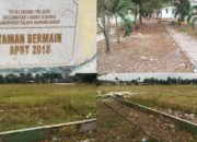 Warga Kibang Tri Jaya Geram, Lapangan Bola dan Taman Bermain Terbengkalai Tidak Terawat