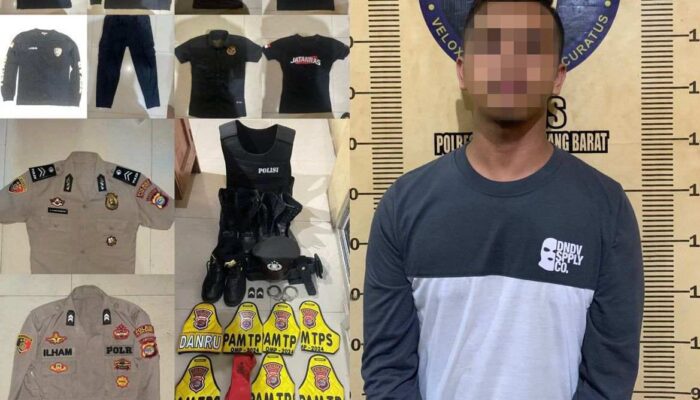 Polres Tubaba Tangkap Pelaku Polisi Gadungan Tipu Warga hingga Rp170 Juta