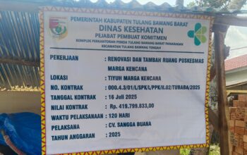 Diduga ada pengkondisian dalam Tender Proyek Puskesmas Marga Kencana Dipertanyakan