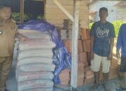 Pemerintah Tiyuh Gunung Katun Malai Salurkan Bantuan Rumah Tidak Layak Huni untuk Dua Warga