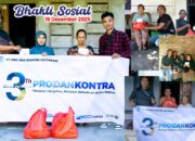 Media Pro dan Kontra Gruduk Rumah Warga Bagikan Sembako dan Uang Tunai di HUT Yang ke-3