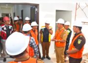 Bupati Tubaba Tinjau Progres Pembangunan Gedung Kantor Bersama, Capai 95,31 Persen