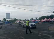 Sat Lantas Polres Tulang Bawang Barat Melaksanakan Pam Rawan Pagi Membantu Kelancaran Masyarakat Yang Akan Beraktivitas