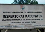 Diduga Asal Jadi, Proyek Jalan Lingkungan Tirta Kencana Disorot, Irbansus Tubaba Siap Ambil Langkah Tegas