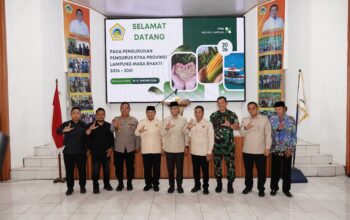 Pengurus Baru KTNA Lampung Dikukuhkan, Gubernur Tegaskan Peran Strategis Petani