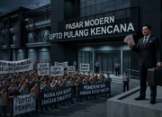 Miris! Jelang Lebaran, Gaji Petugas Pasar Pulung Kencana Tubaba Tertunggak Berbulan-bulan