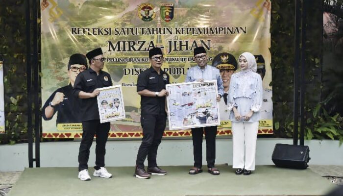 Sinergi Tanpa Kehilangan Daya Kritis, IJP Rilis Buku Satu Tahun Kepemimpinan Lampung