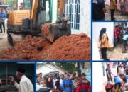 Wali Kota Bandar Lampung, Hj. Eva Dwiana, Meninjau Lokasi Terdampak Banjir Di wilayah Campang Raya, Kecamatan Sukabumi