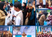 Wali Kota Bandar Lampung, Hj. Eva Dwiana, Menyerahkan Bantuan Perlengkapan Sekolah Jenjang Sekolah Dasar (SD) dan Sekolah Menengah Pertama (SMP) Se-Kota Bandar Lampung