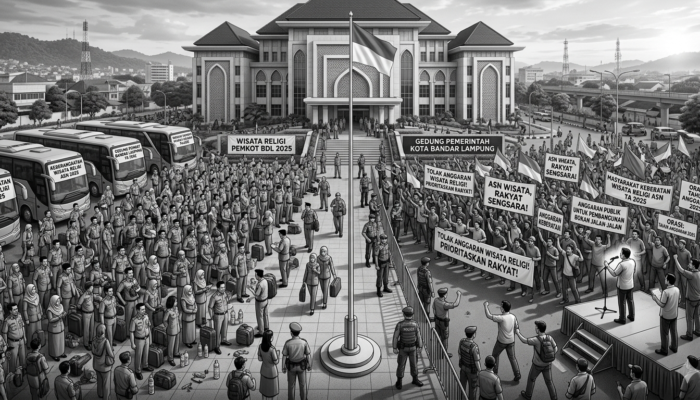 Wisata Religi Bandar Lampung Diduga Salah Jalan: Peserta Mayoritas ASN, Penyedia Terkondisi?