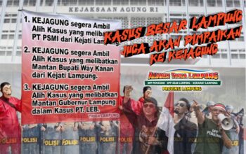 Triga Lampung “GERUDUK” Jakarta! Seret Kasus Besar Ke Kejagung, Nama-nama Besar Ikut Tersorot