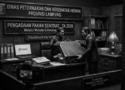 Tak Ada Catatan di Sistem, Pengadaan Pakan Disnakkeswan Lampung Rp618 Juta Diduga Fiktif?