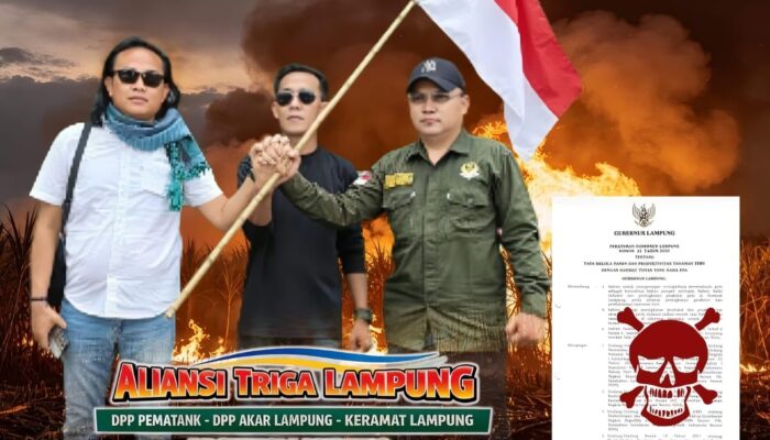 Skandal Pergub Tebu Mulai Dibongkar, Triga Lampung Desak Kejati Usut Keterlibatan Elite dan Korporasi