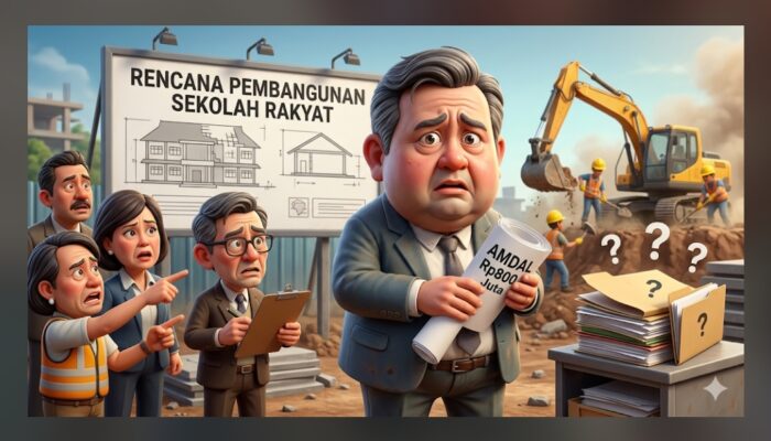 AMDAL Rp800 Juta Jalan Lebih Dulu, Dasar Perencanaan Sekolah Rakyat Tubaba Dipertanyakan