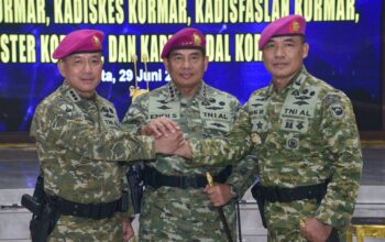 Kolonel Marinir Kanang Budi Raharjo Resmi Menjabat Danbrigif 4 Mar/BS