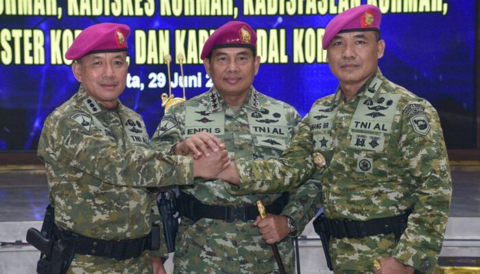 Kolonel Marinir Kanang Budi Raharjo Resmi Menjabat Danbrigif 4 Mar/BS