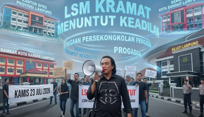 KERAMAT Akan Demo BPBD Lampung dan Damkar Bandar Lampung Desak Kejati Usut Dugaan Penyimpangan Anggaran