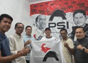 Eko Sunarko Terima Mandat Bentuk Kepengurusan DPD PSI Tulang Bawang Barat