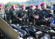 Danbrigif 4 Mar/BS Tekankan Soliditas dan Karakter Prajurit “JAWARA“ pada Apel Gabungan di Lampung