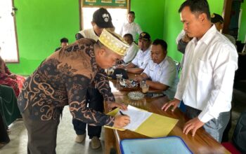 Hariyanto Resmi Daftar sebagai Bakal Calon Kepala Tiyuh Gunung Menanti, Siap Lanjutkan Pembangunan dan Tingkatkan Kesejahteraan Warga