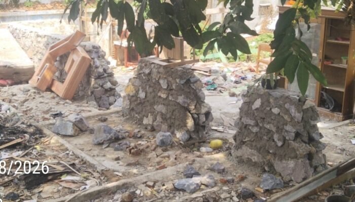 Proyek Rehabilitasi Gedung Disdikbud Bandar Lampung Dipertanyakan, Warga Soroti Pekerjaan “Melenceng”