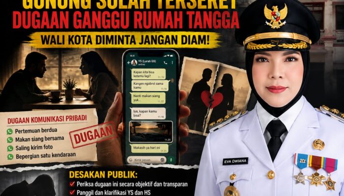 Nama Oknum Lurah Gunung Sulah Terseret Dugaan Ganggu Rumah Tangga, Wali Kota Diminta Jangan Diam!