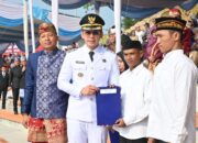 Merah Putih Berkibar di Menara Siger, HUT ke-81 RI Semarak di Gerbang Selatan Sumatra