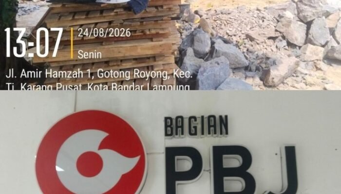 Proyek Rehab Gedung Rp930 Juta Sarat Kejanggalan, Disdikbud dan PBJ Bandar Lampung Kompak “Membatu”