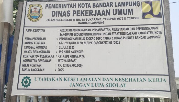 Miris! Pemkot Balam Gaspol Hibah ke Kejati, Proyek Poli RSUD Malah Mangkrak