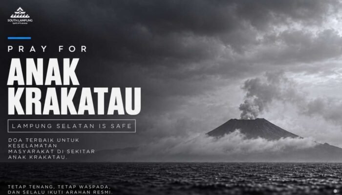 Pemkab Lampung Selatan Perketat Kesiapsiagaan Hadapi Erupsi Anak Krakatau