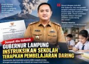 Gunung Anak Krakatau Erupsi, Pemprov Lampung Minta Sekolah Gelar KBM dari Rumah