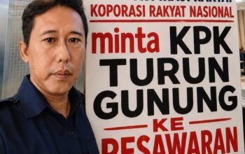 Korporasi Rakyat Desak KPK Bongkar Dugaan Korupsi Proyek PU Pesawaran
