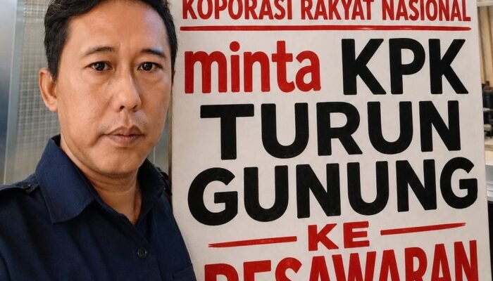 Korporasi Rakyat Desak KPK Bongkar Dugaan Korupsi Proyek PU Pesawaran